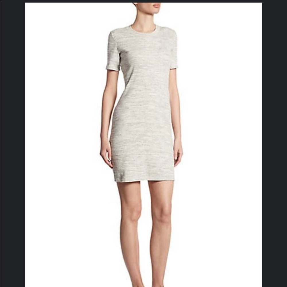 Theory Rib Knit T-Shirt Dress M